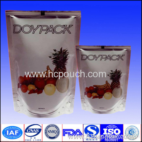 Heat Seal Food Stand Up Pouch 